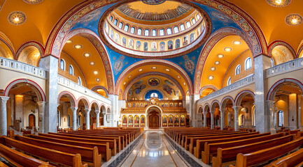 interior of the church of the holy sepulchre