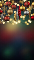 Christmas Digital Greeting Template &ndash; Modern Design