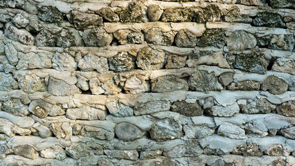 Maldives typical construction with Coral