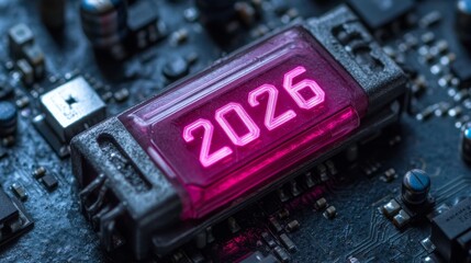 Futuristic Innovations in Technology Microprocessor Advancements and Digital Era of 2026 Imagery
