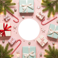 Blank Christmas Template &ndash; Holiday Design