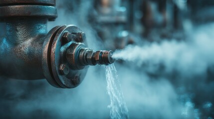 Industrial valves water flow