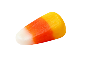 Colorful candy corn piece for Halloween decoration