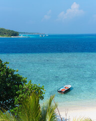 Maldives. Beach in Rasdhoo