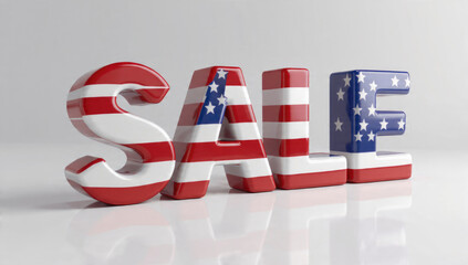 Sale - Patriotic USA Flag