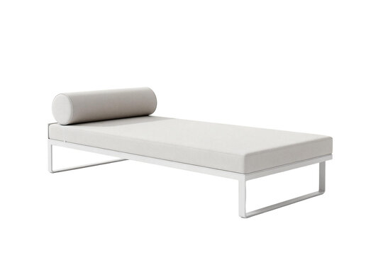 Modern minimalist lounge chair with simple design for comfortable relaxation