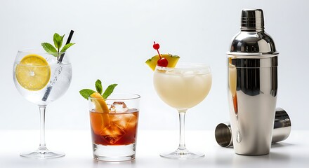 Elegant Cocktails - A Refreshing Collection of Classic Drinks.