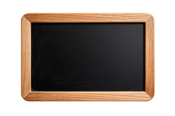 Rectangular wooden framed blackboard for writing and displaying