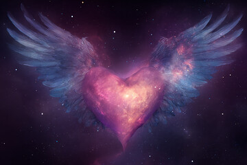 love illustration, AI generated