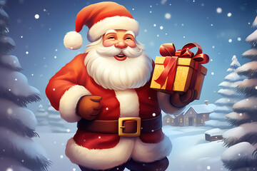 Santa Claus, AI generated