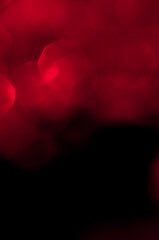 abstract red blurred bokeh background