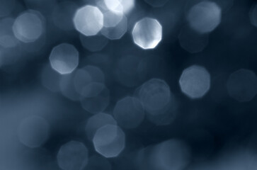 abstract dark blue blurred bokeh background