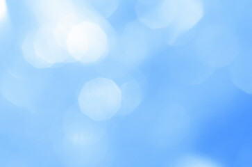 abstract blue blurred bokeh background