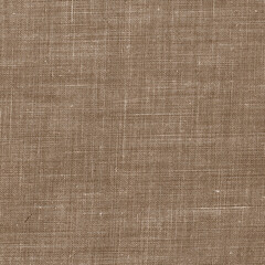 Medium brown woven linen fabric texture, seamless natural fiber background ideal for textile design, upholstery mockups, rustic decor themes, organic patterns, and fabric-based creative projects.
