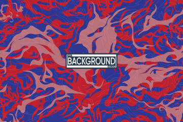 Dynamic Abstract Fluid Art Background with Swirling Red and Blue Hues