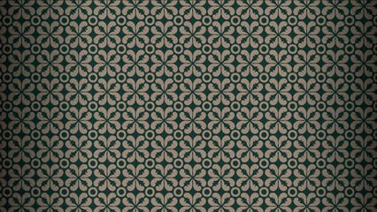 Fototapeta premium Aesthetic vector pattern design coloured