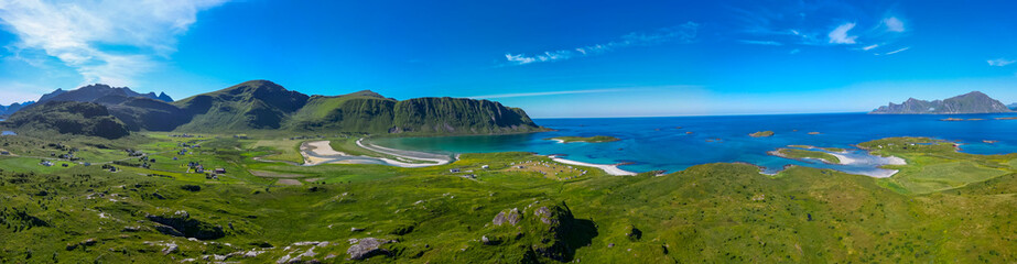 Campingplatz - Kvalvika Beach Track - Lofoten
