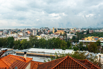 Kalamata skyline after it rained