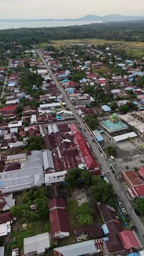 View of Gemba Village in West Seram Regency, Maluku, Indonesia