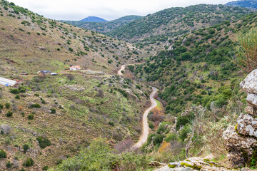 Menalon trail, 75 km trekking in Arcadia, Peloponnese, Greece, Europe