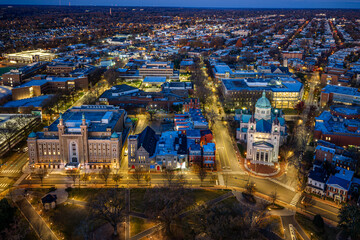 Richmond, Virginia at night