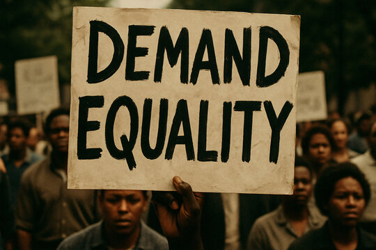 Equality Protest Sign
