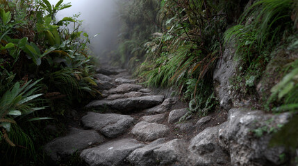 Exploring ancient trails through cloud forests.