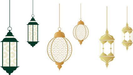 vector illustration of a decorative lantern © khadija