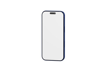 Clean, contemporary smartphone design. Perfect for showcasing apps, websites, or advertising. A sleek, white sc