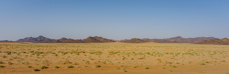 Desert landscape in Saudi Arabia 