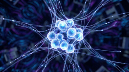 Neural Luminescence: The Web of Thought Beneath the Surface