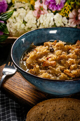 Bigos - traditional Polish food.