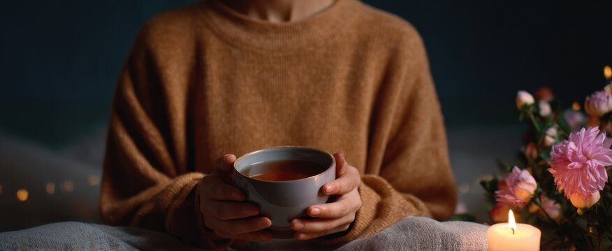 self care routine evening practices promote health with soothing moments and peaceful thoughts