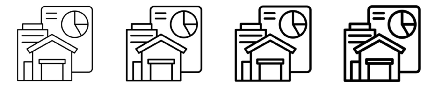 Assets Icon Set Different Style Collection