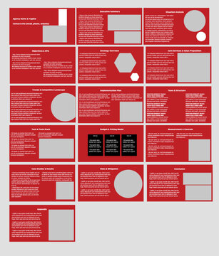 professional digital marketing agency business strategy presentation 