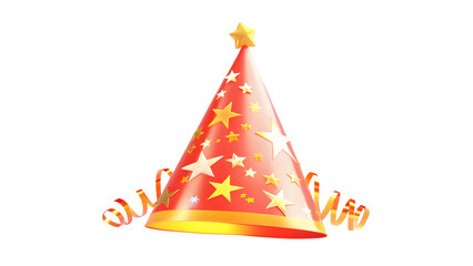 New Year Party Hat Illustration