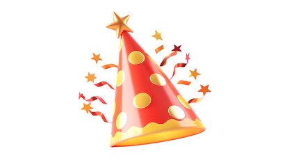 New Year Party Hat Illustration