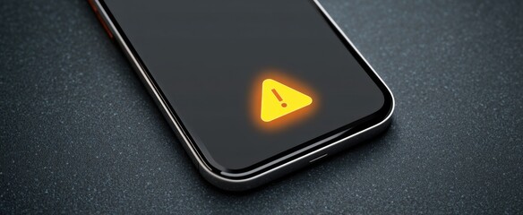 The notification sound alert sparks sudden surprise and urgent attention on the mobile device screen