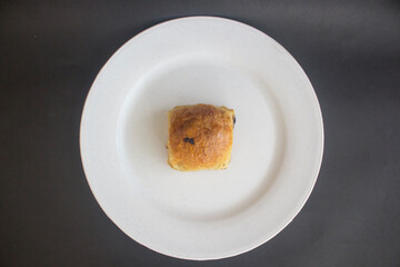 sliced indonesia homemade banana puff pastry