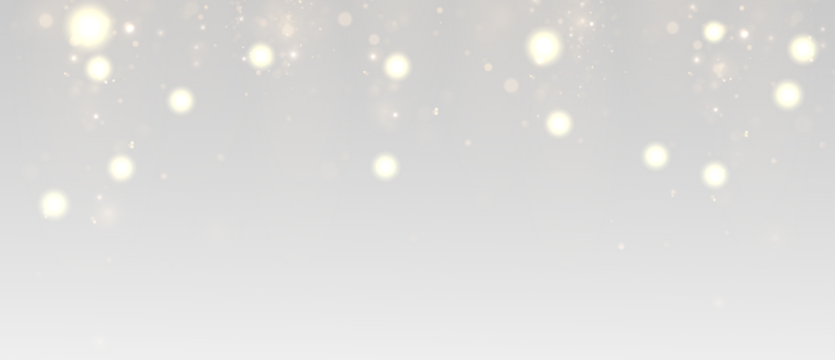 Soft glowing bokeh circles filled with sparkling gold dust. Tiny glitter sparkles shimmer subtly.  - Powered by Adobe