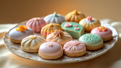 chocolate cupcakes with icing and sprinkles