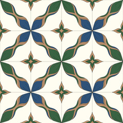 Islamic Geometric Floral Pattern for Ramadan and Cultural Decor