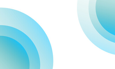 Abstract blue circles on white background. Eps10 vector