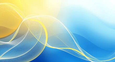 abstract blue wave background