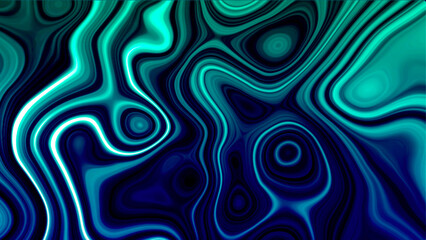 Abstract gradient fluid fractal background