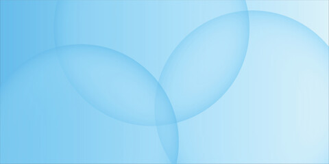 Abstract Blue Circles Background With Soft Gradients And Transparent Overlaps For Design eps10