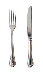 Stainless steel fork and knife elegant cutlery set