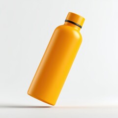 Yellow reusable water bottle for daily hydration