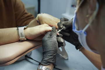 Nails studio, nails, manicure, beauty salon, beauty, worker