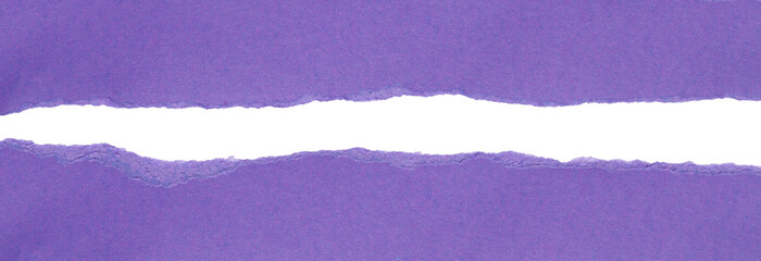 purple torn or ripped paper isolated on transparent png background,purple torn paper with edges, realistic torn paper edges,ripped paper frame mockup,torn paper background